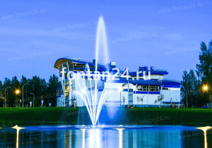 Плавающий фонтан "Корона III", h=8 м