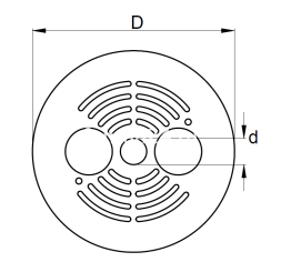 Пешеходный модуль Water Switch Dry Deck v.1 с клапаном
