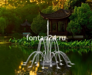 Плавающий фонтан - "Темза", h=5 м