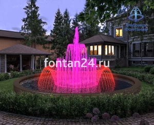 Фонтан для города "Корона" ø=7,5 м