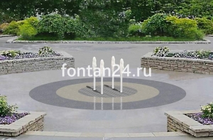 Фонтан для города "Квартет" ø=2 м