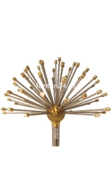 Фонтанная насадка Water Hemisphere, Ø=90 см, 64 шт x 10 мм