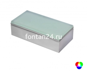 Встраиваемый LED-светильник (RGB), 12-24V DC, 200х100 мм, IP67